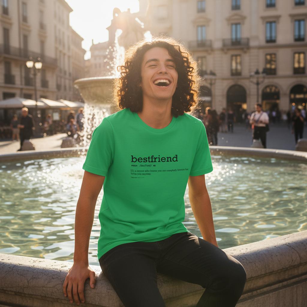 Bestfriend Comfortable Unisex T-shirt