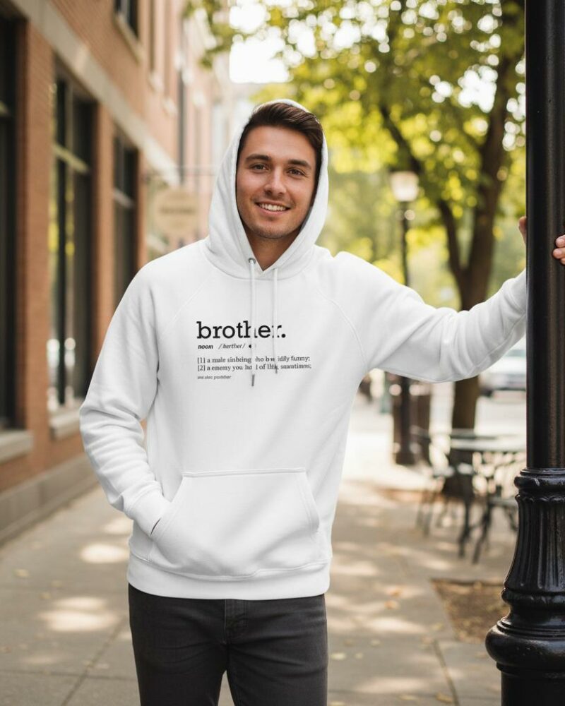 Brother Organic Unisex Hoodie