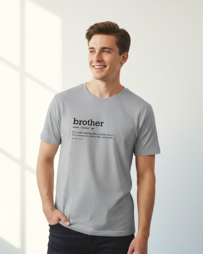 Brother Comfortable Unisex T-shirt
