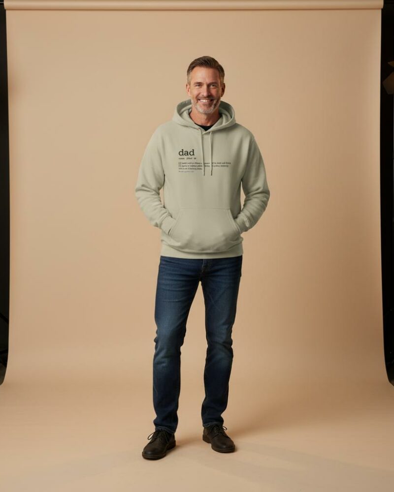 Dad Organic Unisex Hoodie