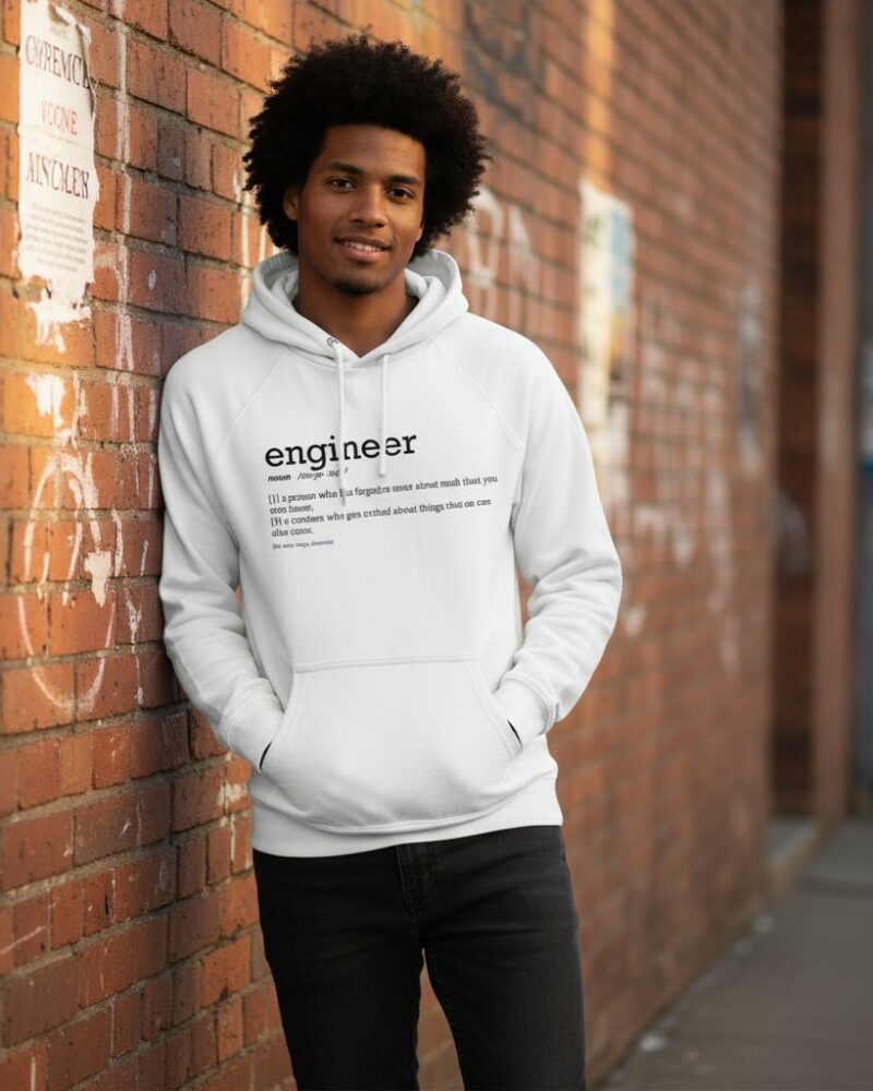 Engineer Organic Unisex Hoodie