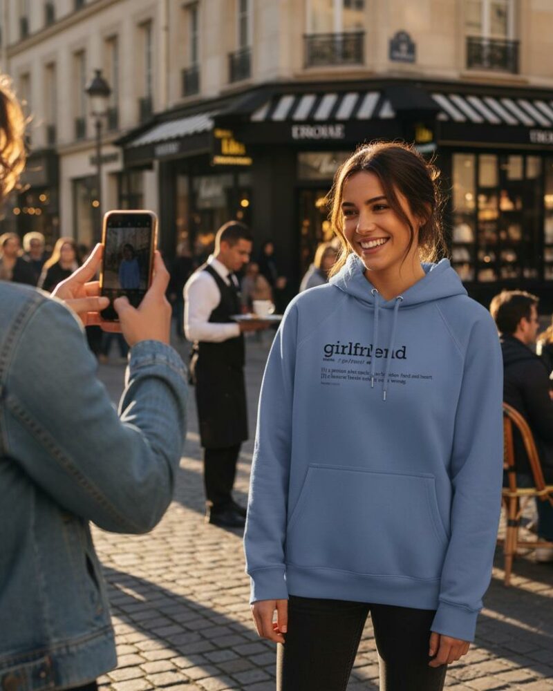 Girlfriend Organic Unisex Hoodie