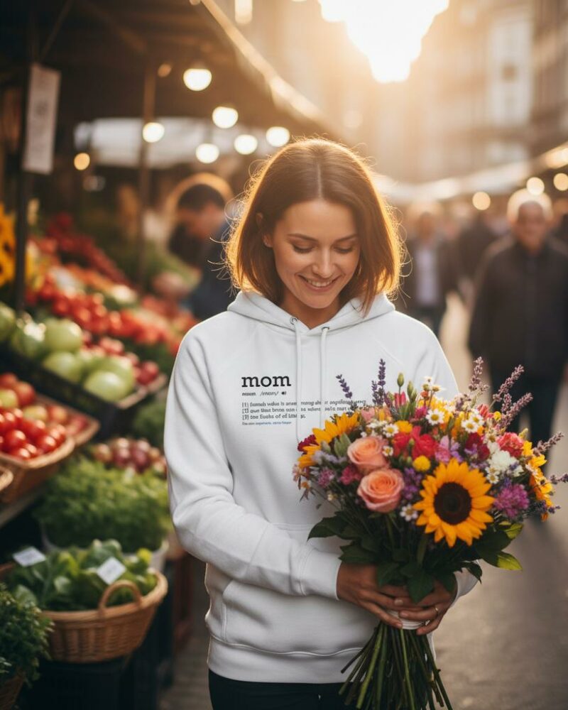Mom Organic Unisex Hoodie
