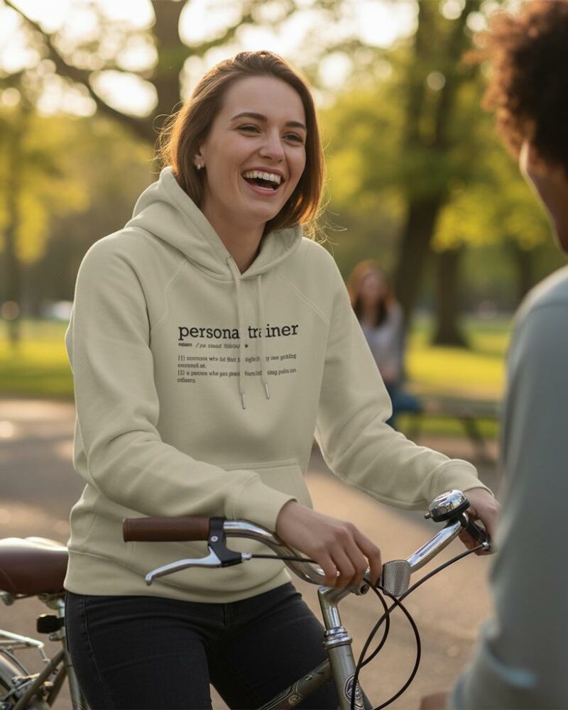 Personal Trainer Organic Unisex Hoodie