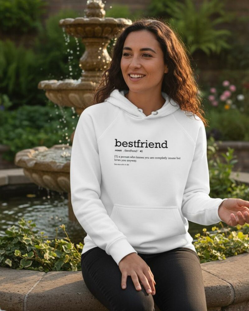 Bestfriend Organic Unisex Hoodie