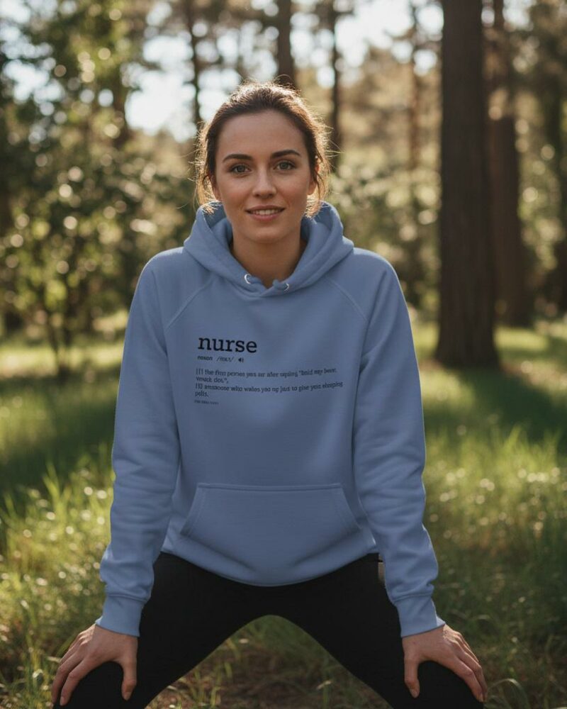 Nurse Organic Unisex Hoodie